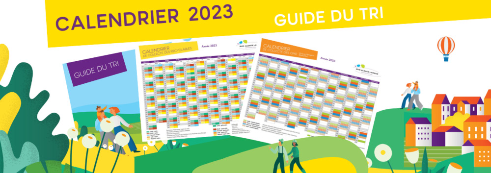 Calendrier et guide du Tri 2023