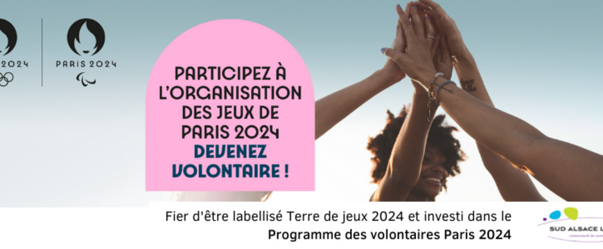 Programme des volontaires Paris 2024 - Appel à candidature