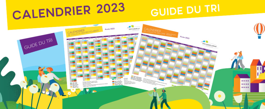 Calendrier et guide du Tri 2023