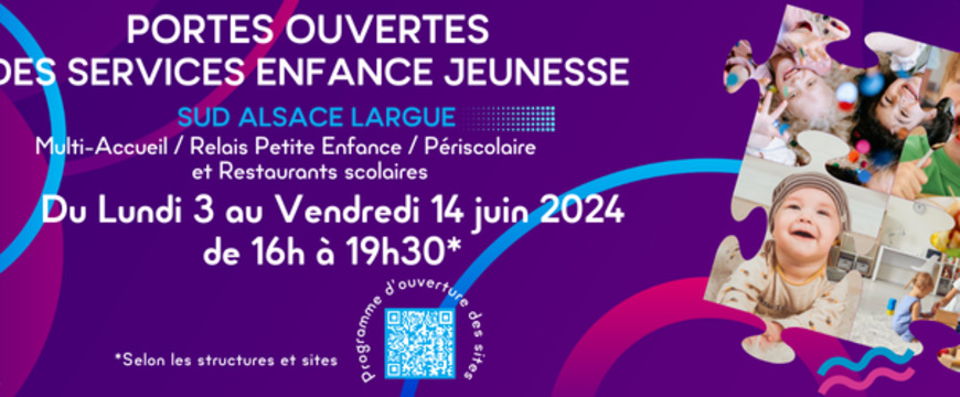 Portes ouvertes de nos structures enfance jeunesse