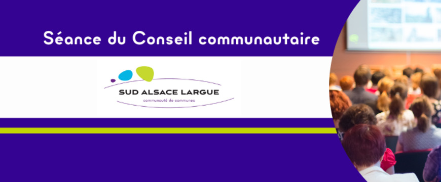 Prochain conseil communautaire