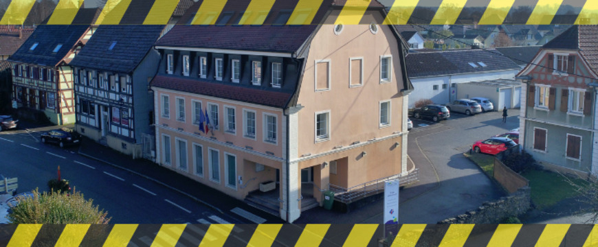 PARKING TEMPORAIREMENT INACCESSIBLE