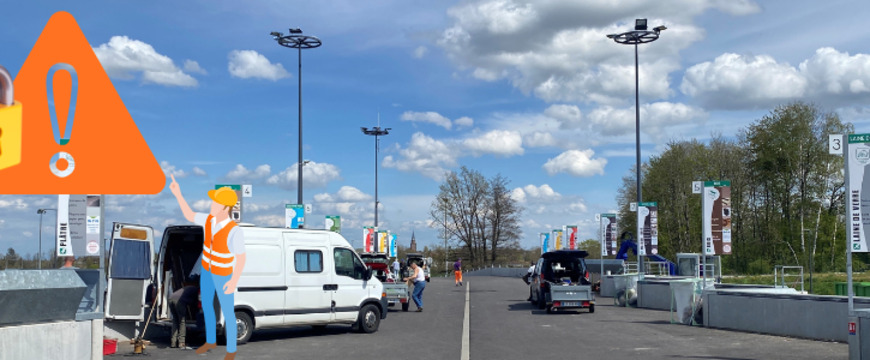 Fermeture exceptionnelle du centre de valorisation